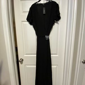 Lulu’s Heart of Marigold Wrap Maxi Dress - L